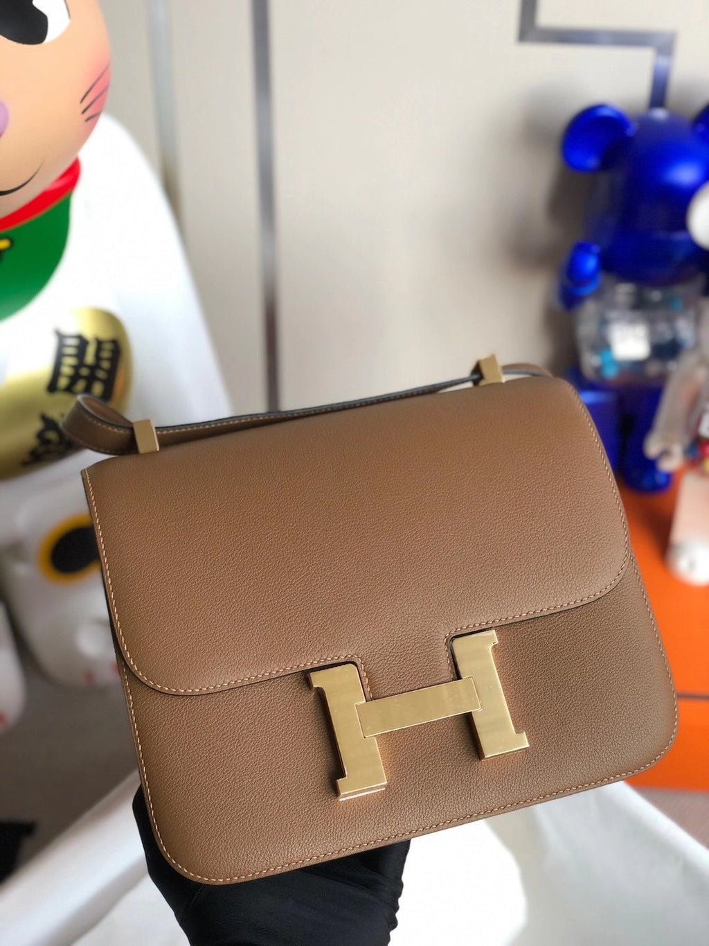 Hermes Constance 24 cm brw-go