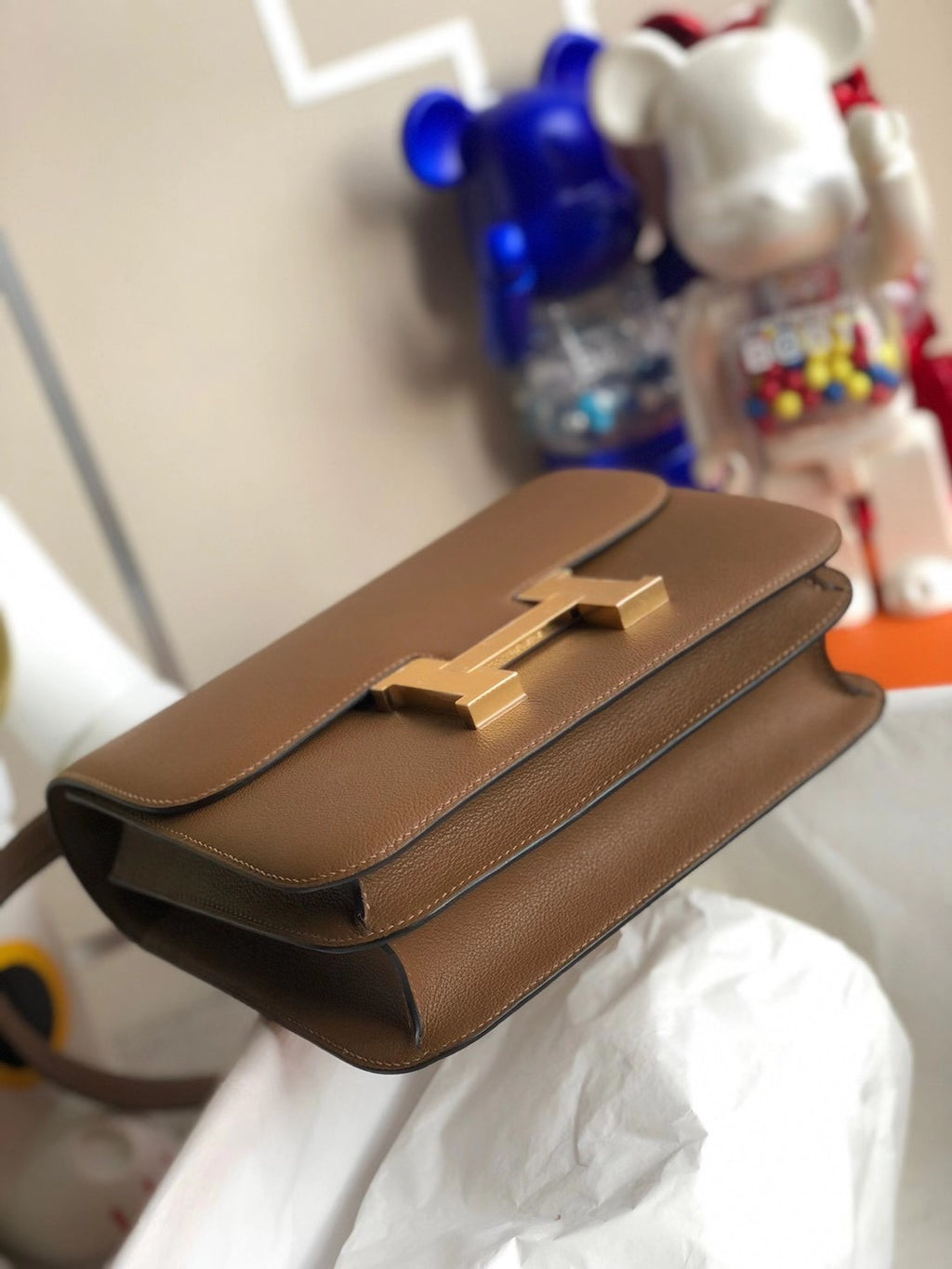 Hermes Constance 24 cm brw-go