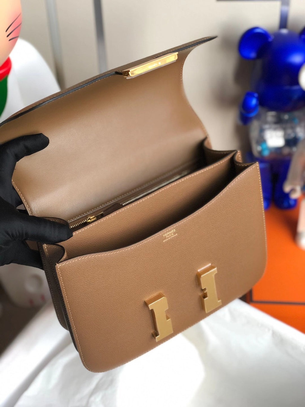 Hermes Constance 24 cm brw-go