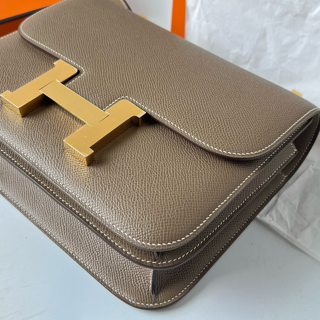 Hermes Constance 24 cm Kha-Go