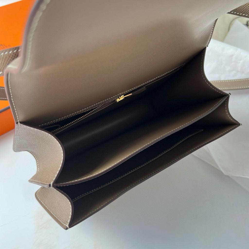 Hermes Constance 24 cm Kha-Go