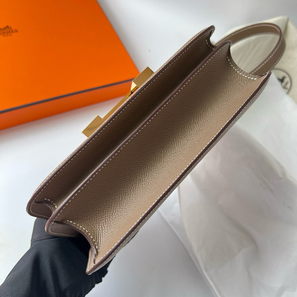 Hermes Constance 24 cm Kha-Go