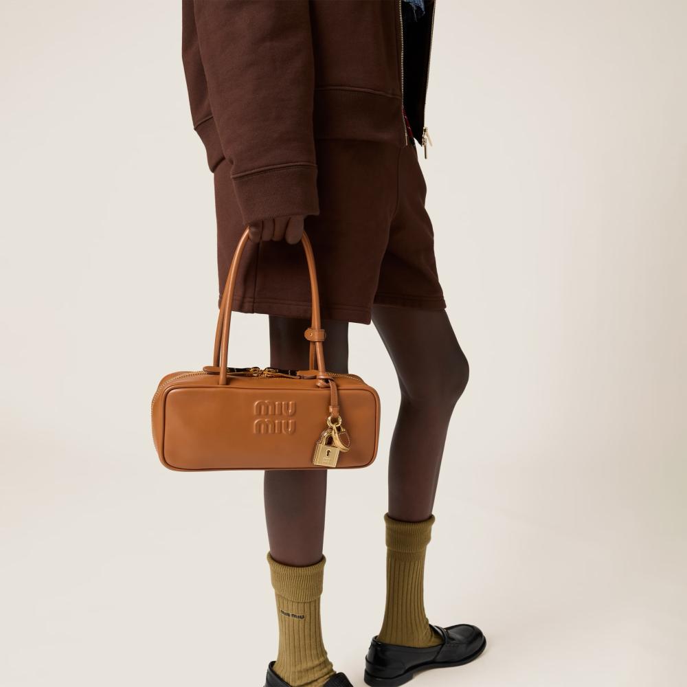 Miu Miu Beau 28 Brown ميو ميو باو ٢٨ بني