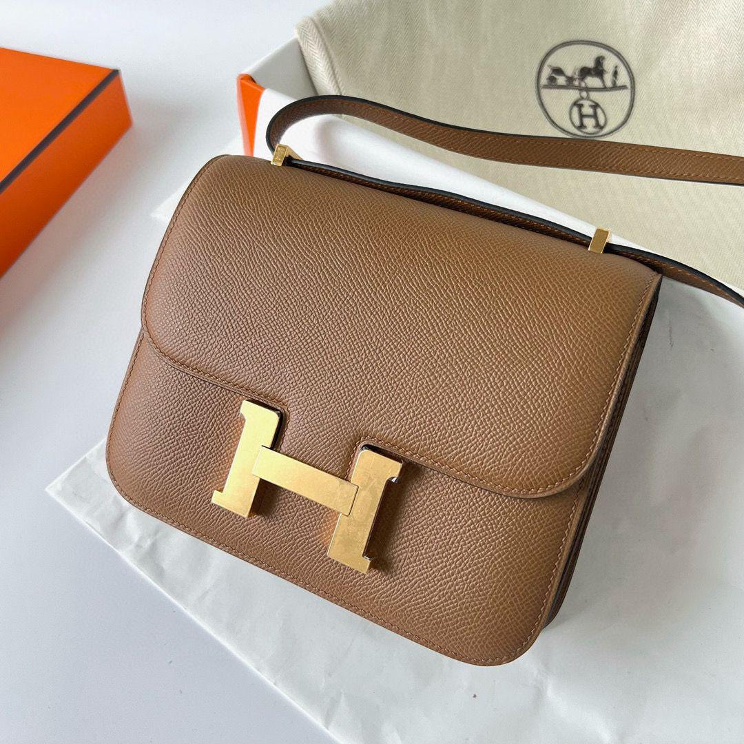 Hermes Constance 24 cm brw-go