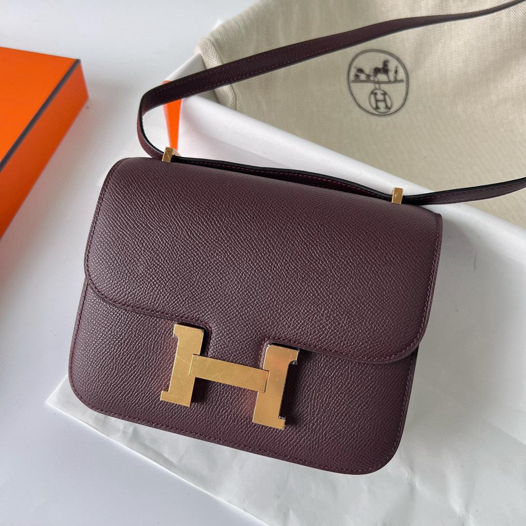 Hermes Constance 24 cm mron-go