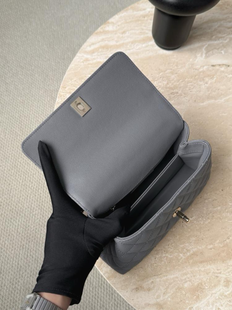 Channel Coco handel dark gray 24cm