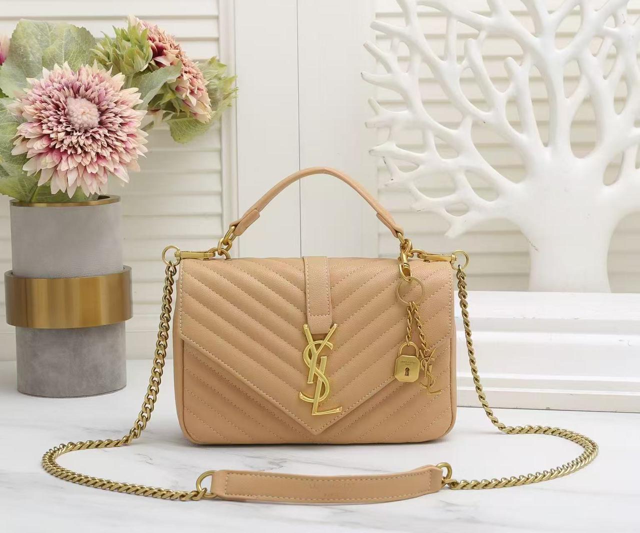 Saint Laurent 24 cm light beige